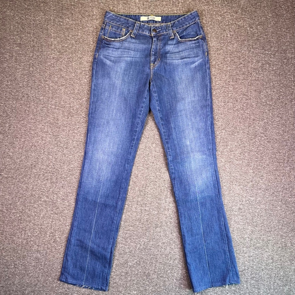 Vintage Y2K GAP Original Flare Jeans Womens 8 Blue‎ Faded Bootcut READ Fits30x33